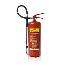 Commander Wet Chemical Fire Extinguisher – 3L & 6L (Class F & A Fires) - 0