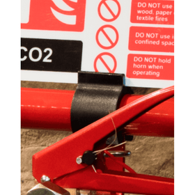 CheckFire Tubular Sign Clips for Fire Extinguisher Stands – CS33SC