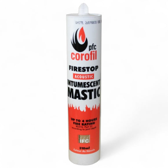PFC Corofil Firestop Acoustic Intumescent Mastic – 4 Hour Fire Rated