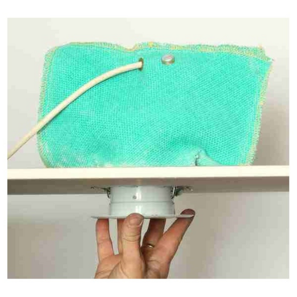 FirePro Circular Fit Fire Hood – 150mm x 170mm (Downlight & Speaker)