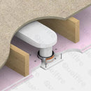 Quelfire Ceiling Fan Intumescent Fire Cuff Ø100mm – Up to 90 Minute Fire Rating-2