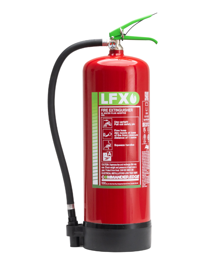 CommanderEDGE LFX Lithium-Ion Battery Fire Extinguisher – 3L, 6L & 9L Variants