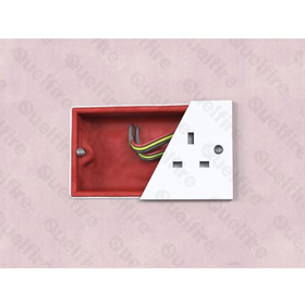 Quelfire Intumescent & Acoustic Putty Pad – 2hr Fire Rated for Socket Boxes - 0