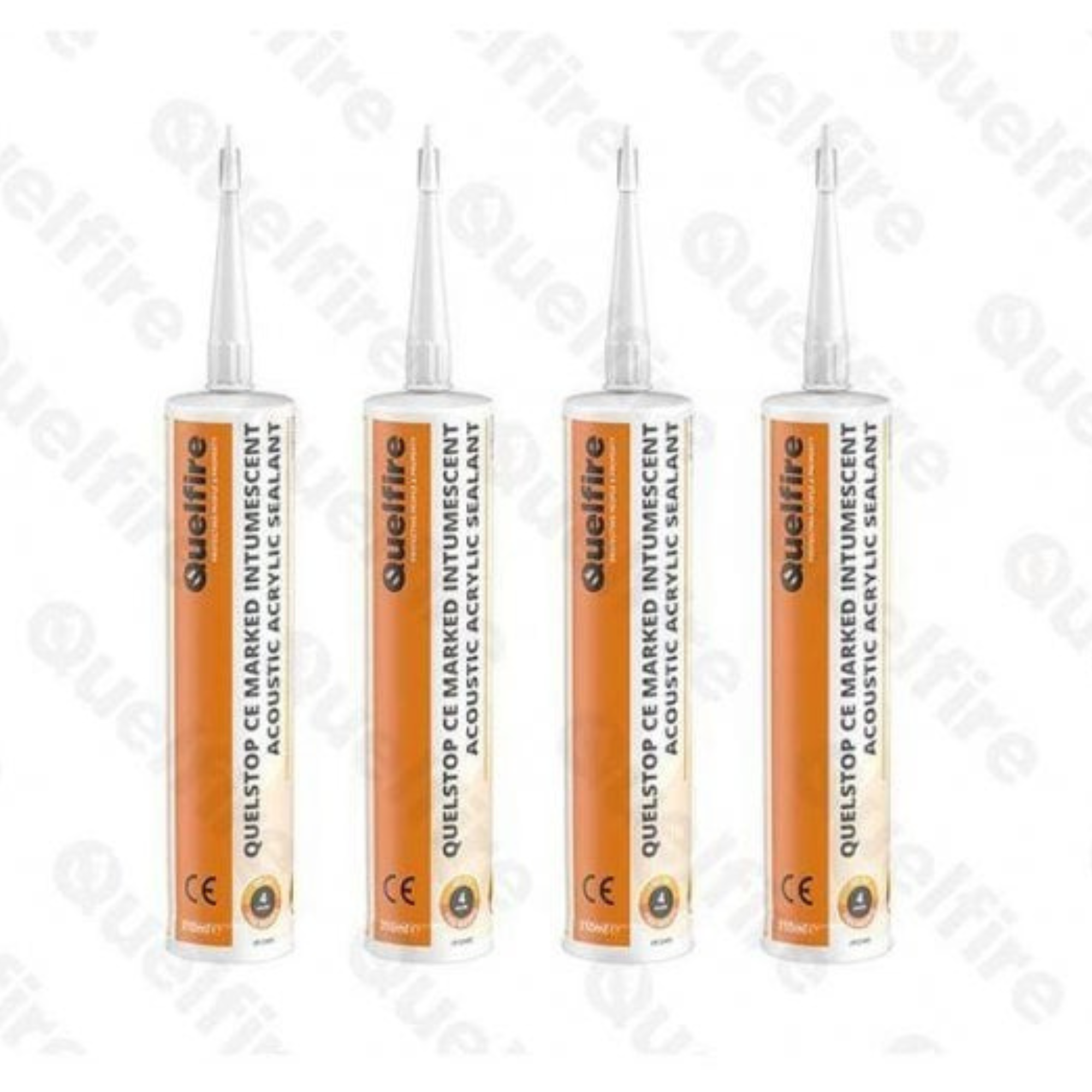 Quelfire QuelStop Intumescent Acoustic Acrylic Sealant 310ml – White (Up to 4hr Fire Rating)