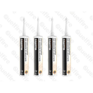 Quelfire QuelStop HPE Graphite Intumescent Sealant 310ml Tube – Up to 4hr Fire Rating