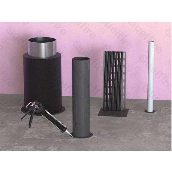 Quelfire QuelStop HPE Graphite Intumescent Sealant 310ml Tube – Up to 4hr Fire Rating