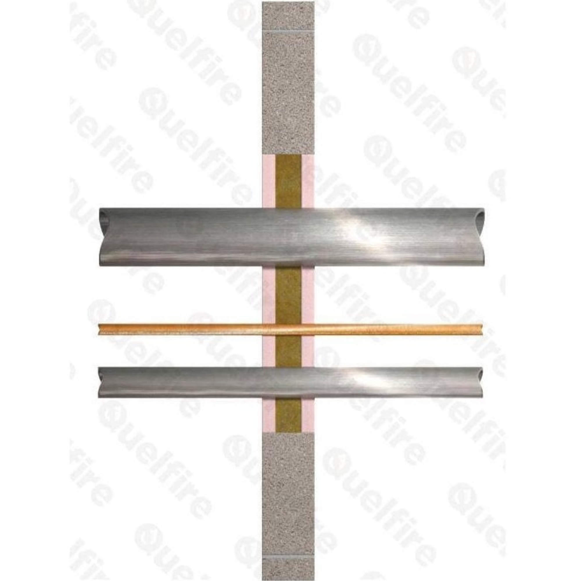 Quelfire MW Mineral Wool Shuttering Slab – 1200 x 600 x 50mm