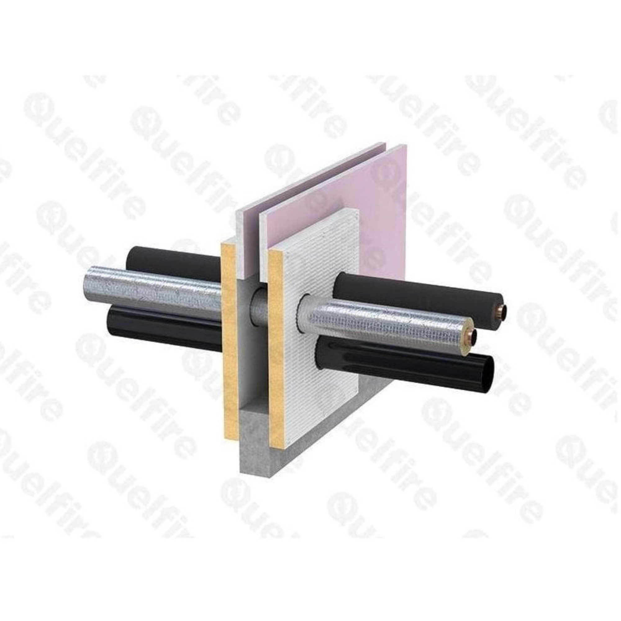 Quelfire QuelStop Ablative Coated Fire Batt – Up to 2 Hour Fire Rating