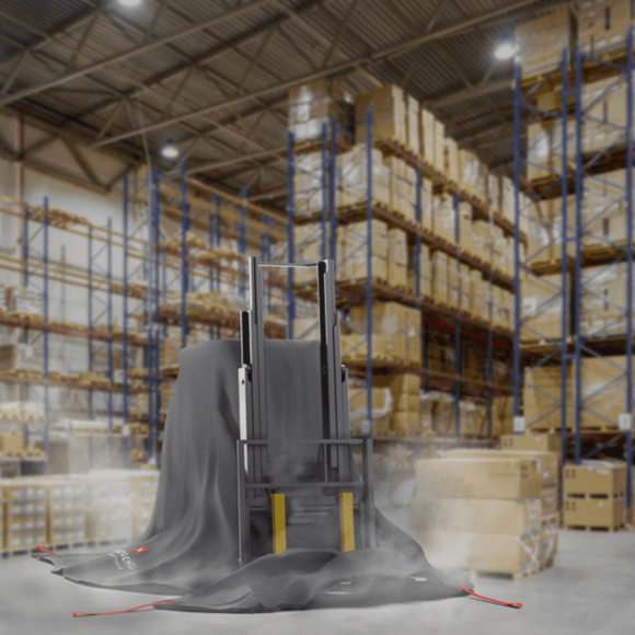 Bridgehill Training Forklift Fire Blanket – 7m x 7m | CheckFire