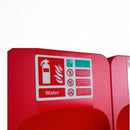 CheckFire Commander Fire Extinguisher Stands – Red (Single & Double)-4