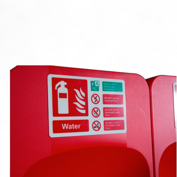 CheckFire Commander Fire Extinguisher Stands – Red (Single & Double)