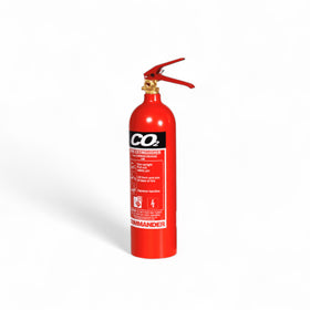 Commander Renovate 2kg CO₂ Squat Fire Extinguisher – Class B & Electrical Fires