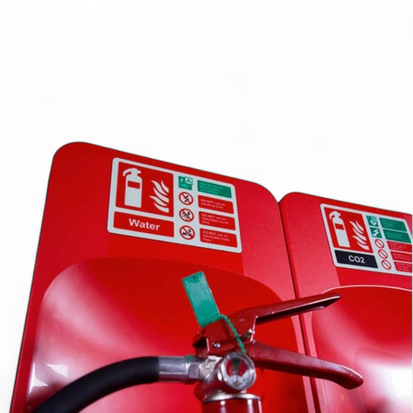 CheckFire Commander Fire Extinguisher Stands – Red (Single & Double)