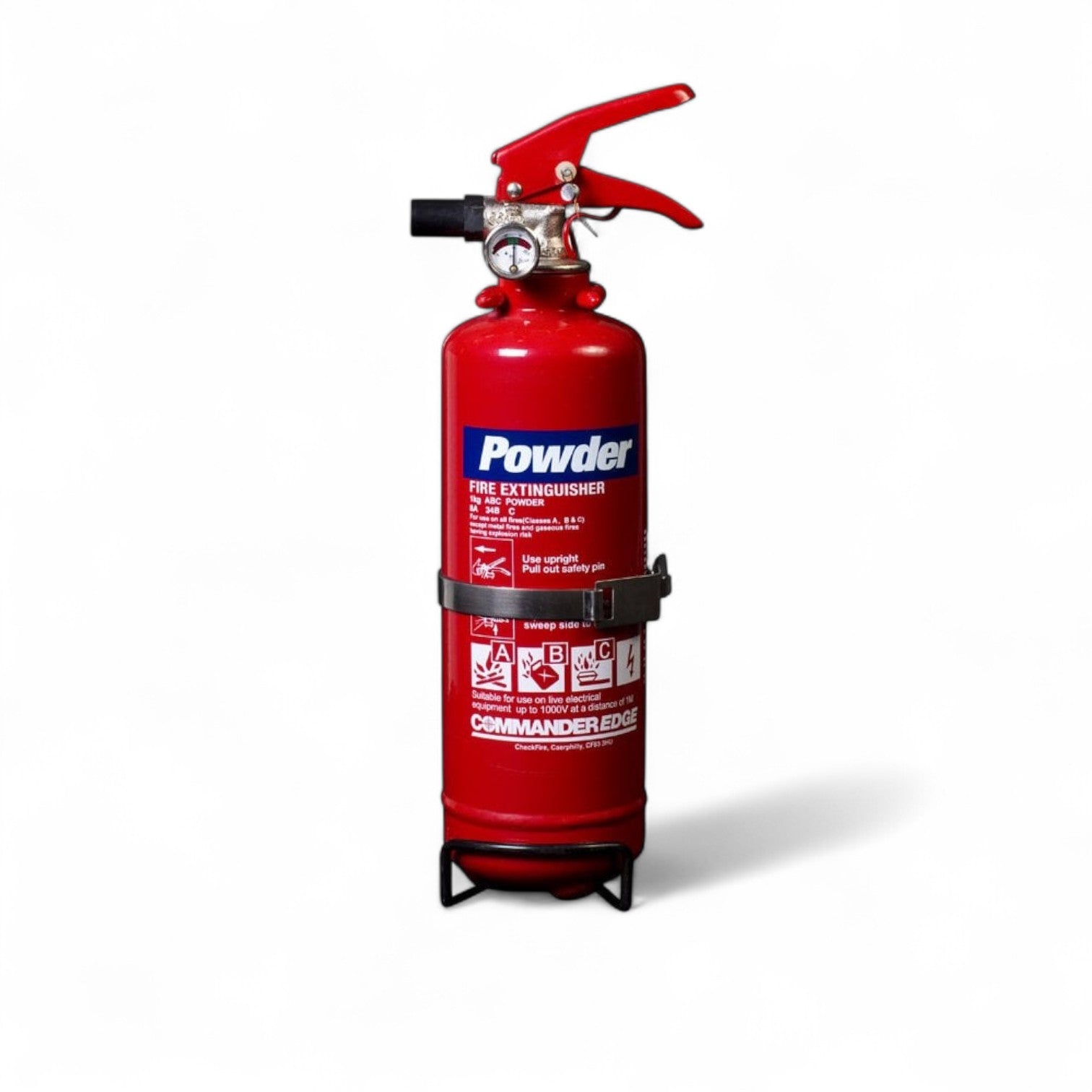 CommanderEDGE ABC Dry Powder Fire Extinguishers – 1kg to 9kg