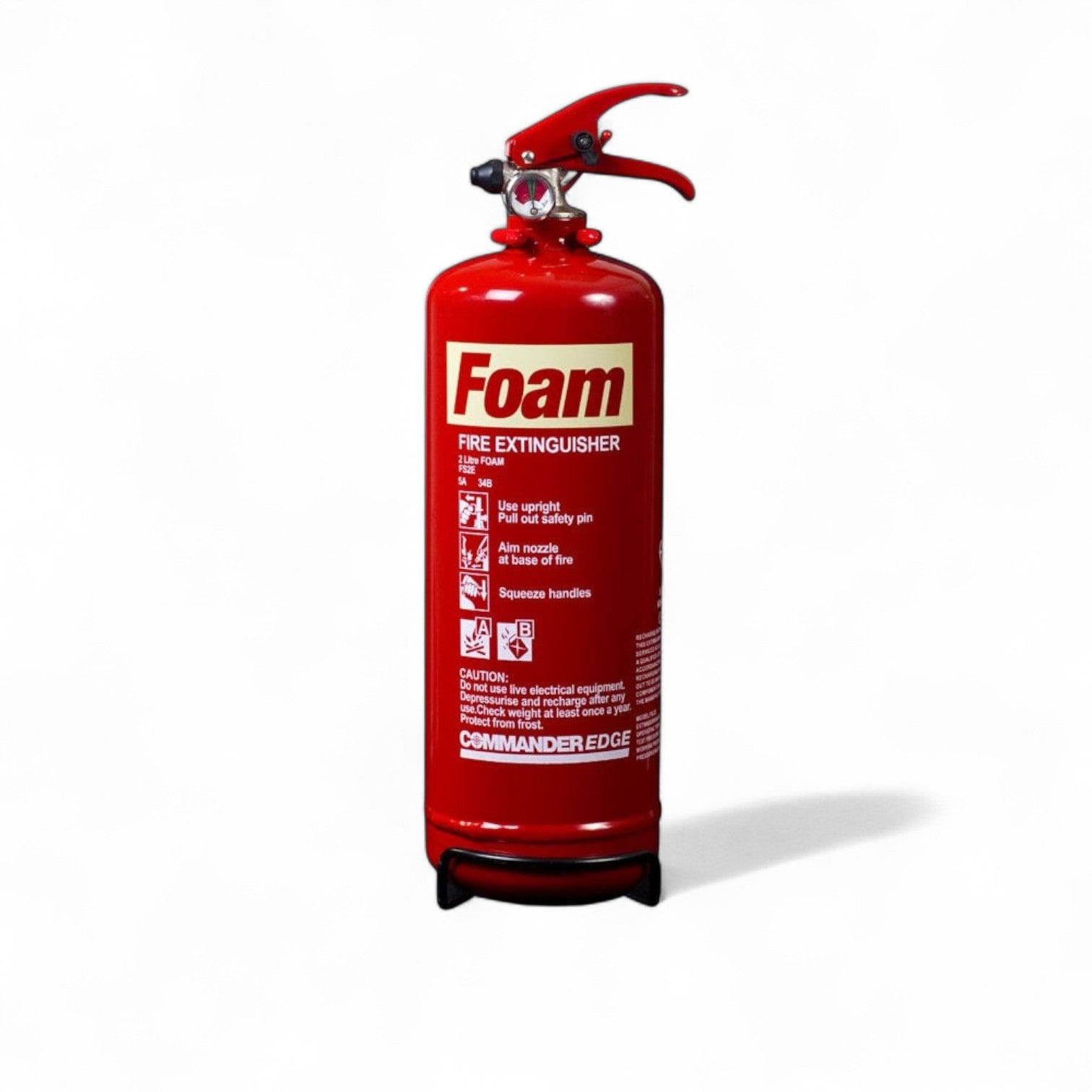 CommanderEDGE Foam Fire Extinguishers – 2L, 6L & 9L