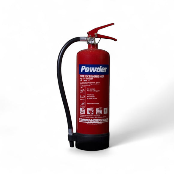 CommanderEDGE ABC Dry Powder Fire Extinguishers – 1kg to 9kg