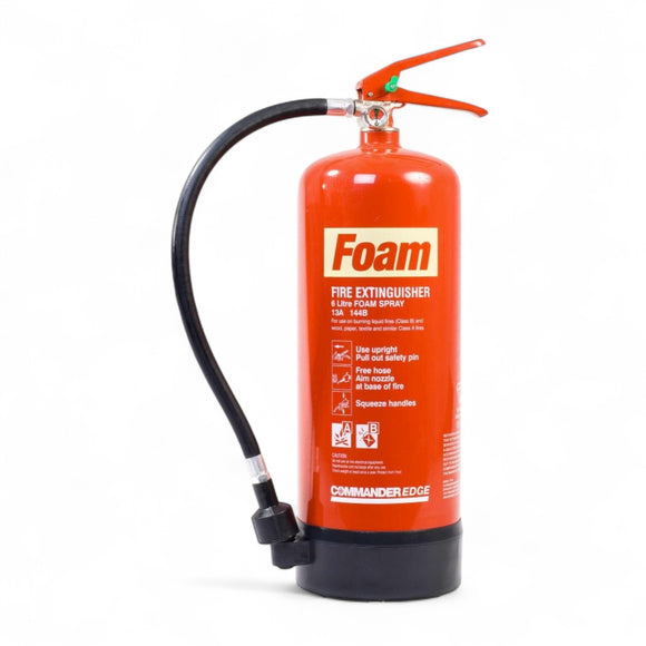 CommanderEDGE Foam Fire Extinguishers – 2L, 6L & 9L