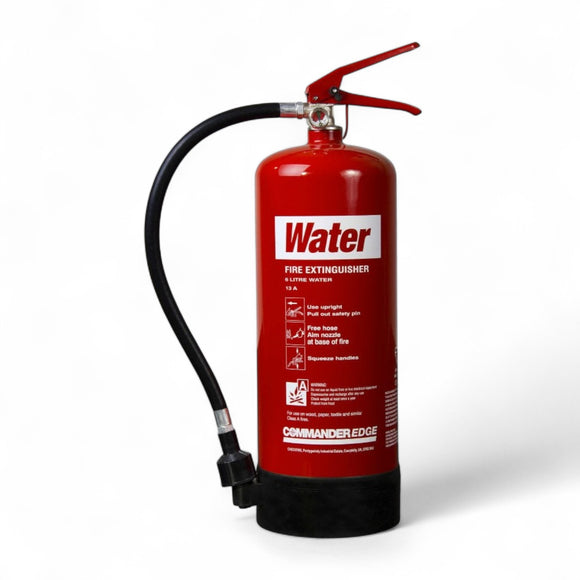 CommanderEDGE Water Fire Extinguishers – 6L & 9L