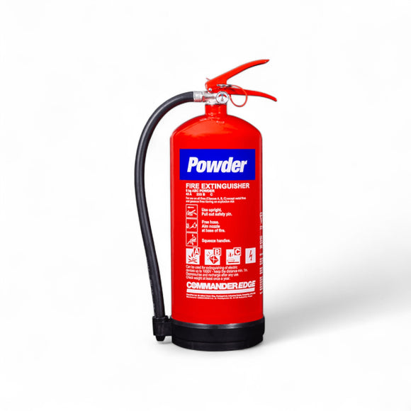 CommanderEDGE ABC Dry Powder Fire Extinguishers – 1kg to 9kg
