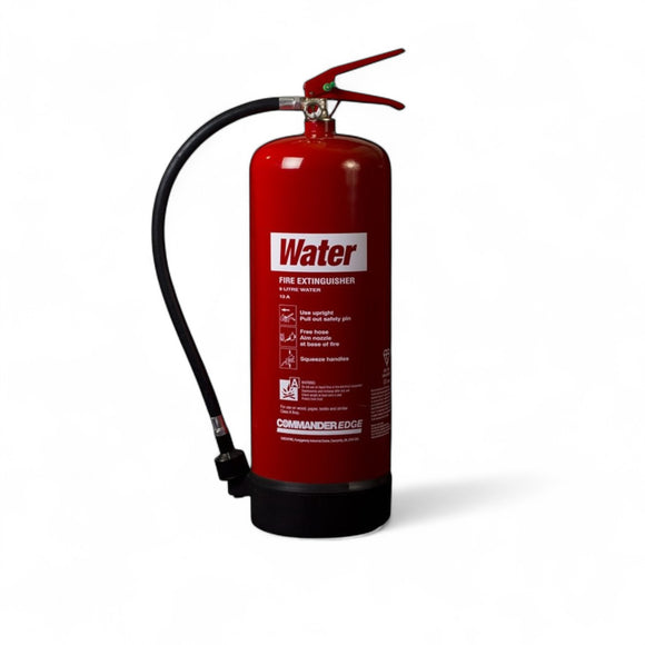 CommanderEDGE Water Fire Extinguishers – 6L & 9L