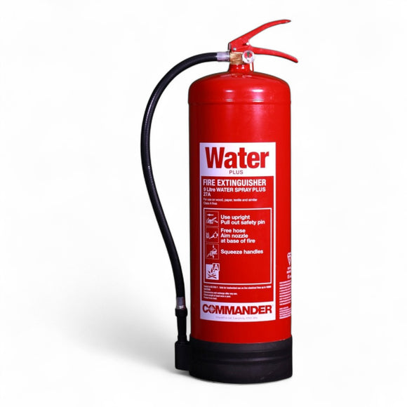 CommanderEDGE Water Compact PLUS Fire Extinguisher – 3L, 6L & 9L (Class A)