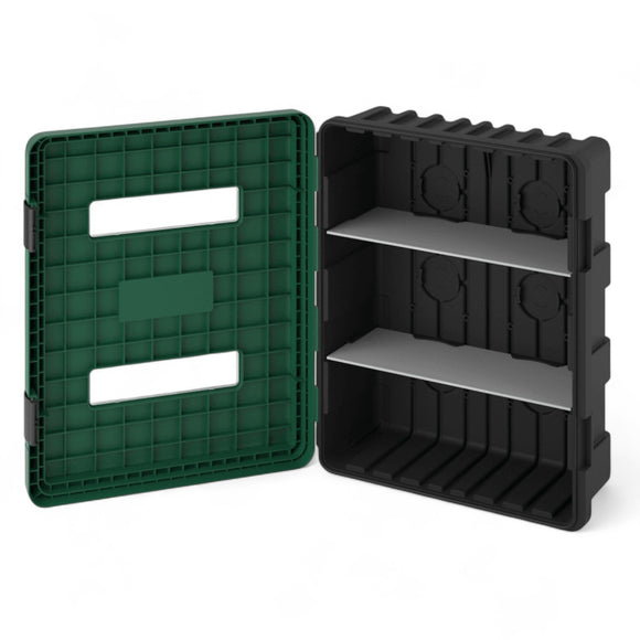 CheckFire Double Commander Cabinet – Green Spill Kit & Emergency Storage