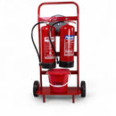 CheckFire Double Fire Extinguisher Trolley – Standard, Compact & Backboard-2