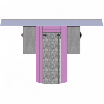 FIREFLY® Roof Cavity Closer – Chamfered 1200 × 300mm (30°, 45° & 60°) - 0