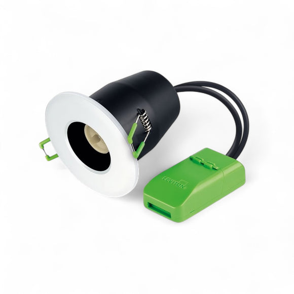 JCC Fireguard® Next Generation IP20 Fire Rated Downlight – White Bezel (No Bulb)