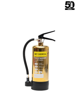 Contempo Gold Wet Chemical Fire Extinguisher – 3L | Class F Fire Safety